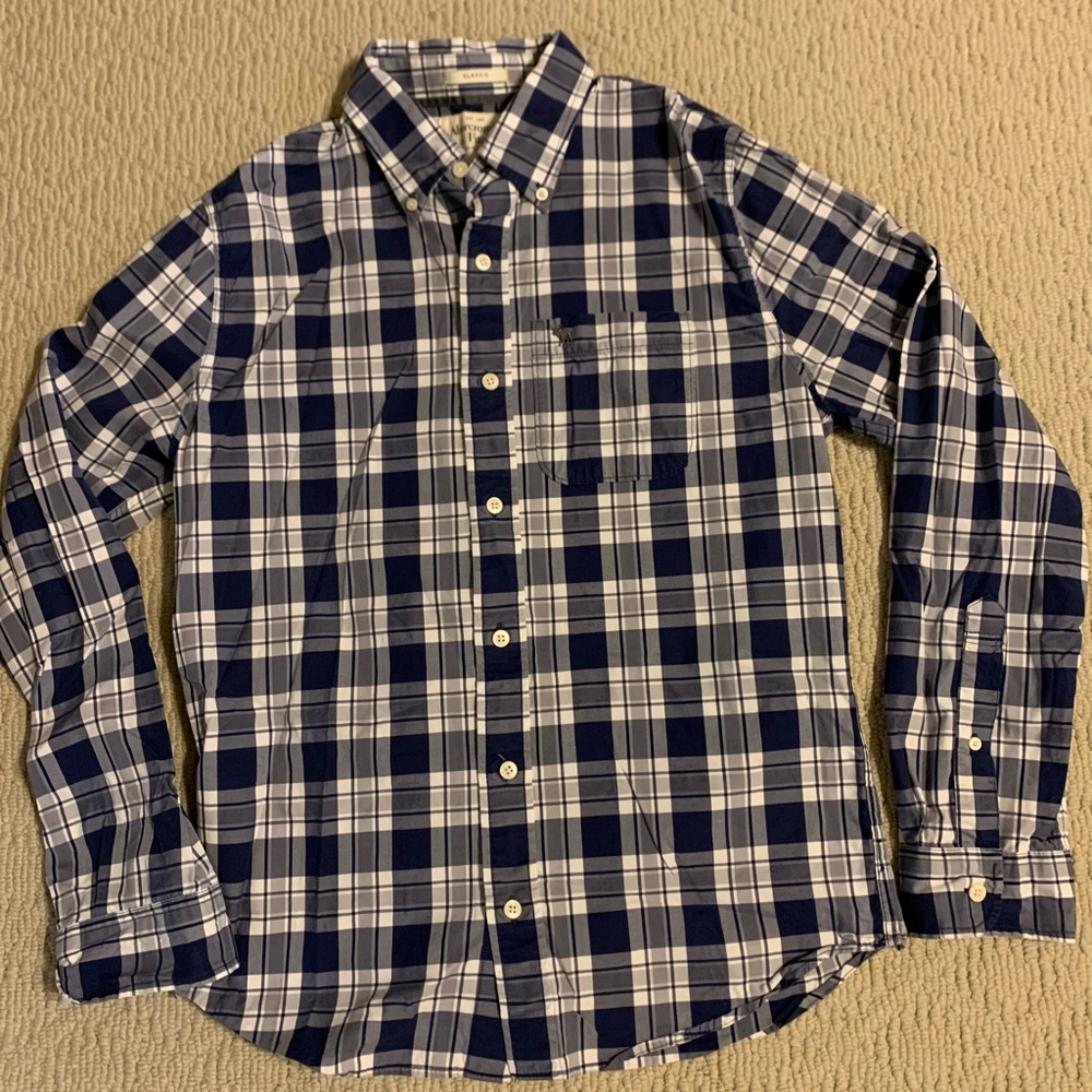 Abercrombie and Fitch button down causal dress shirt